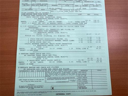 2023 Honda Accord EX 1.5T