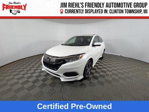Platinum White Pearl 2019 Honda HR-V Touring