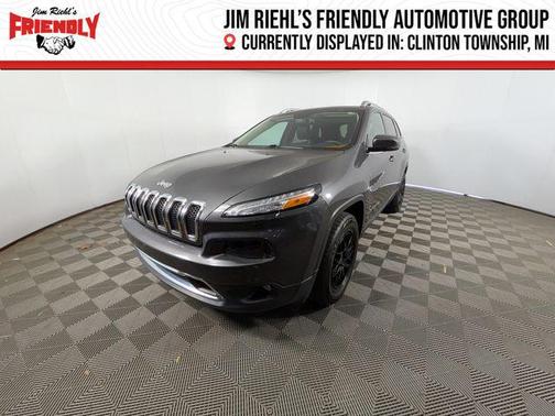 Granite Crystal Metallic Clearcoat 2015 Jeep Cherokee Limited