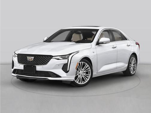 Blaze Orange Metallic 2023 Cadillac CT4 Sport