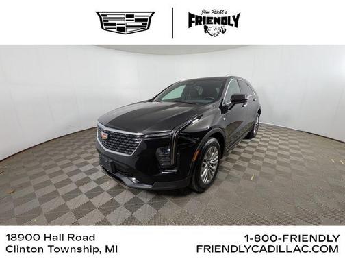Stellar Black Metallic 2025 Cadillac XT4 Premium Luxury