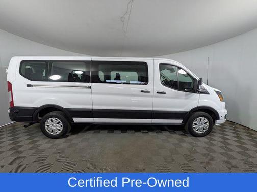 Oxford White 2024 Ford Transit-350 XLT