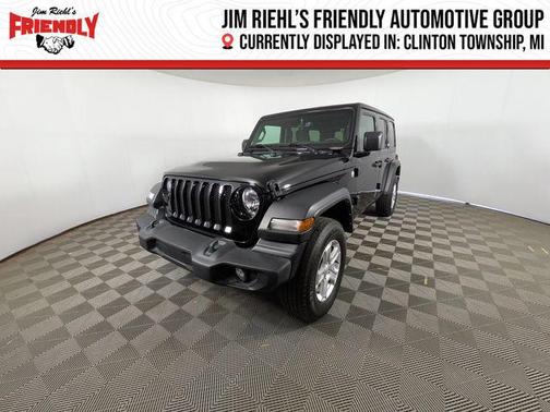 Black Clearcoat 2021 Jeep Wrangler Unlimited Sport