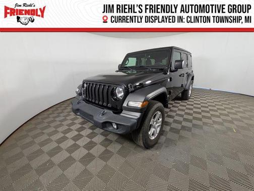 Black Clearcoat 2021 Jeep Wrangler Unlimited Sport