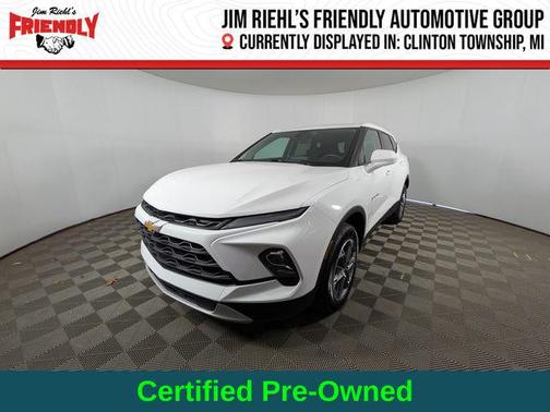 Summit White 2023 Chevrolet Blazer 2LT
