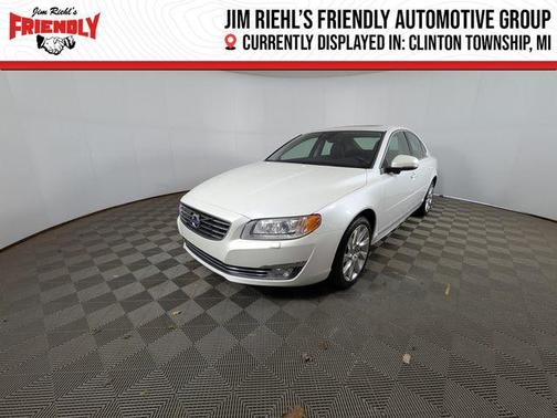 Crystal White Pearl 2016 Volvo S80 T5 Drive-E Platinum