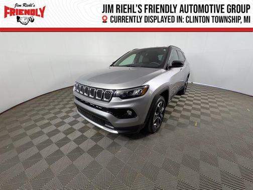 Billet Silver Metallic Clearcoat 2023 Jeep Compass Limited