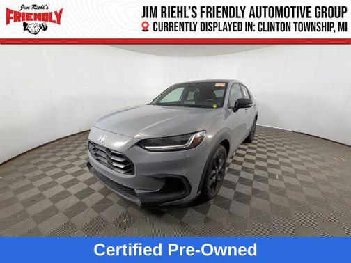 Urban Gray Pearl 2023 Honda HR-V 2WD Sport