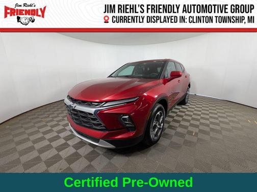 Radiant Red Tintcoat 2024 Chevrolet Blazer 2LT