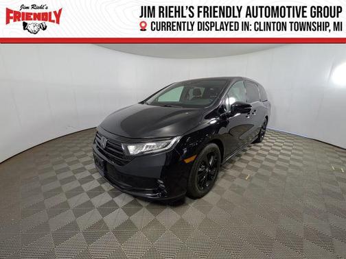 Crystal Black Pearl 2024 Honda Odyssey Sport
