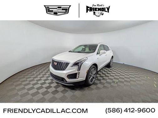 Crystal White Tricoat 2026 Cadillac XT5 Premium Luxury
