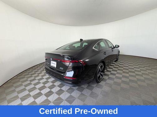 Crystal Black Pearl 2025 Honda Accord Hybrid Sport