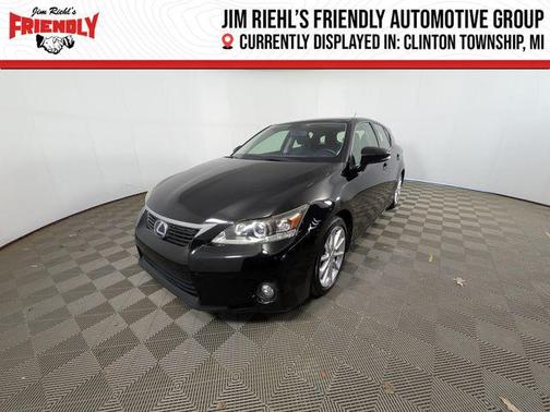 Obsidian 2012 Lexus CT 200h Premium