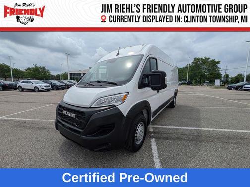 Bright White Clearcoat 2023 RAM ProMaster 2500 High Roof
