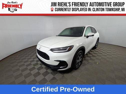 Platinum White Pearl 2024 Honda HR-V EX-L