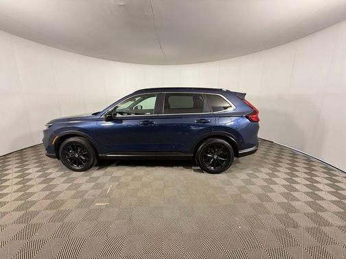 Blue 2024 Honda CR-V Hybrid Sport AWD