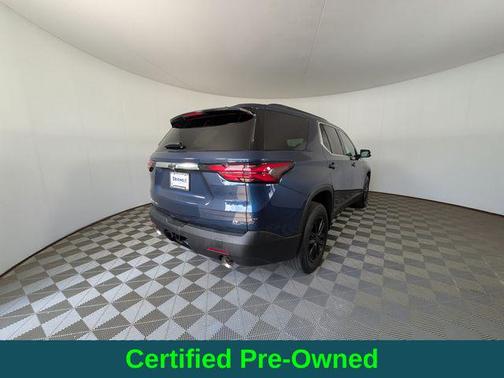 Northsky Blue Metallic 2023 Chevrolet Traverse LT Cloth