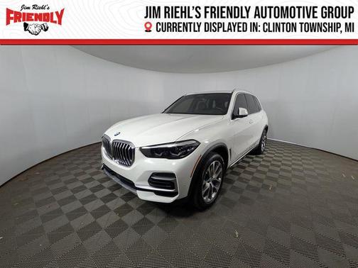 Alpine White 2023 BMW X5 xDrive40i