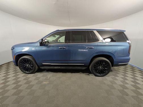 Deep Sea Metallic 2025 Cadillac Escalade Premium Luxury