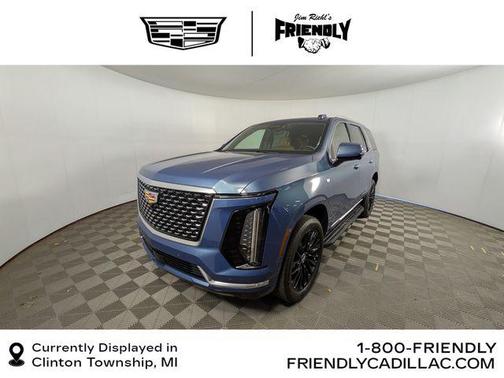 Deep Sea Metallic 2025 Cadillac Escalade Premium Luxury