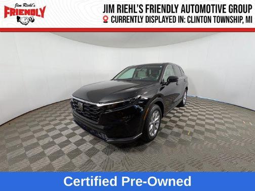 Crystal Black Pearl 2024 Honda CR-V EX-L AWD