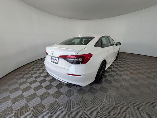 Platinum White Pearl 2024 Honda Civic Sport