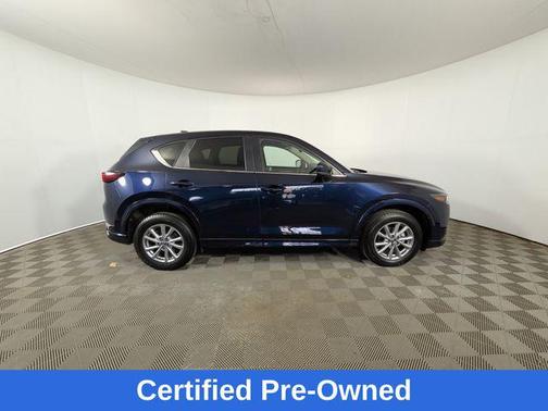 Deep Crystal Blue Mica 2025 Mazda CX-5 2.5 S Preferred Package