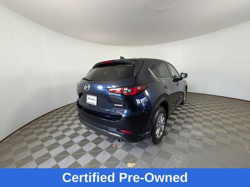 Deep Crystal Blue Mica 2025 Mazda CX-5 2.5 S Preferred Package