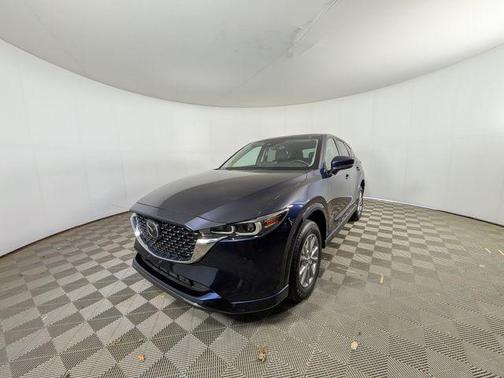 Deep Crystal Blue Mica 2025 Mazda CX-5 2.5 S Preferred Package