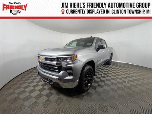 Sterling Gray Metallic 2024 Chevrolet Silverado 1500 LT