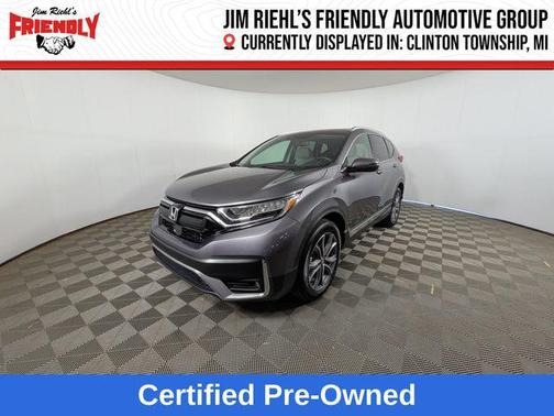 Modern Steel Metallic 2022 Honda CR-V AWD Touring