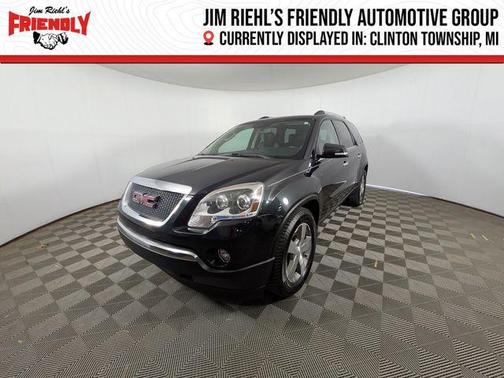 Carbon Black Metallic 2012 GMC Acadia SLT-1