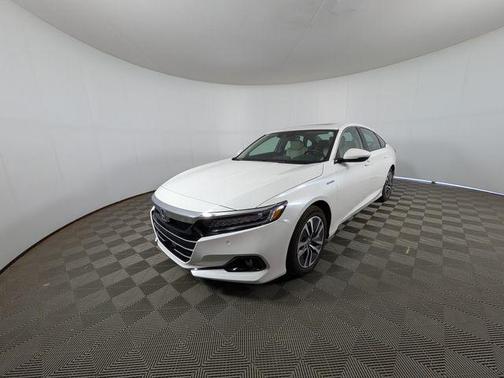 Platinum White Pearl 2022 Honda Accord Hybrid EX-L