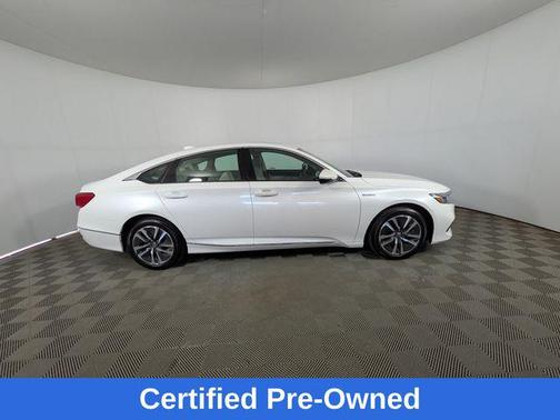 Platinum White Pearl 2022 Honda Accord Hybrid EX-L