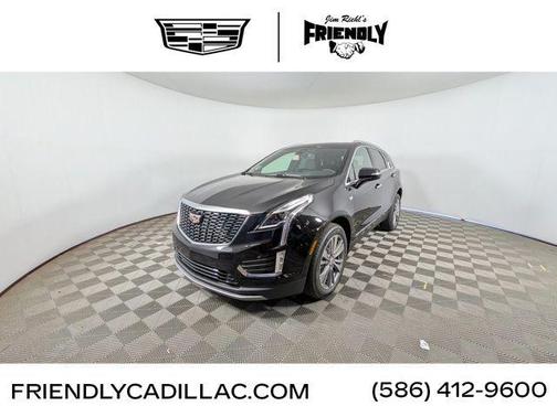 Stellar Black Metallic 2025 Cadillac XT5 Premium Luxury