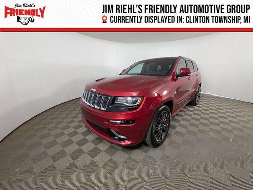 Deep Cherry Red Crystal Pearlcoat 2015 Jeep Grand Cherokee SRT