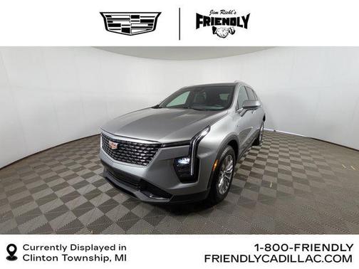Argent Silver Metallic 2025 Cadillac XT4 Premium Luxury