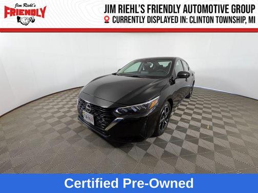 Super Black 2024 Nissan Sentra SV