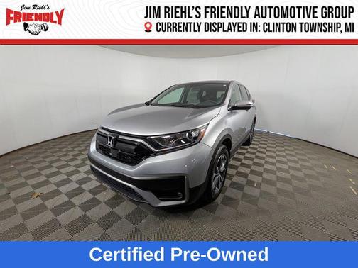 Lunar Silver Metallic 2022 Honda CR-V AWD EX