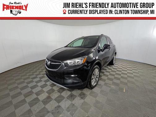 Ebony Twilight Metallic 2019 Buick Encore Preferred