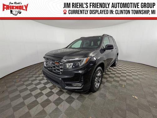 Crystal Black Pearl 2023 Honda Passport AWD TrailSport