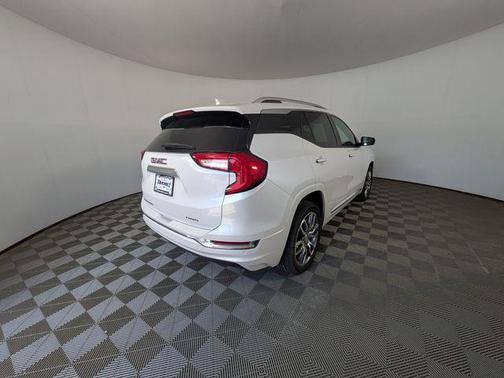 White Frost Tricoat 2023 GMC Terrain Denali