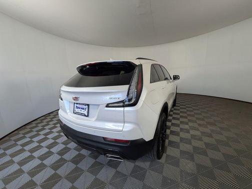 Crystal White Tricoat 2023 Cadillac XT4 Sport