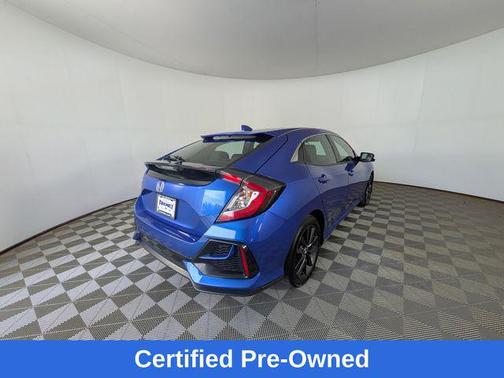 Aegean Blue Metallic 2020 Honda Civic EX