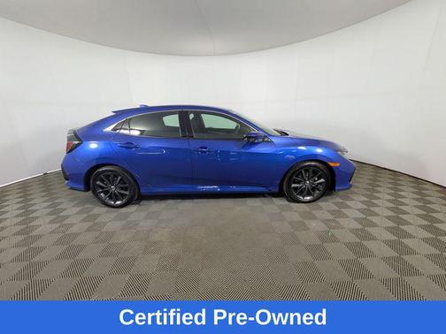 Aegean Blue Metallic 2020 Honda Civic EX