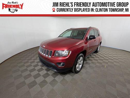 Deep Cherry Red Crystal Pearlcoat 2016 Jeep Compass Sport