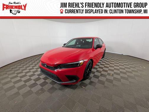 Rallye Red 2023 Honda Civic Sport