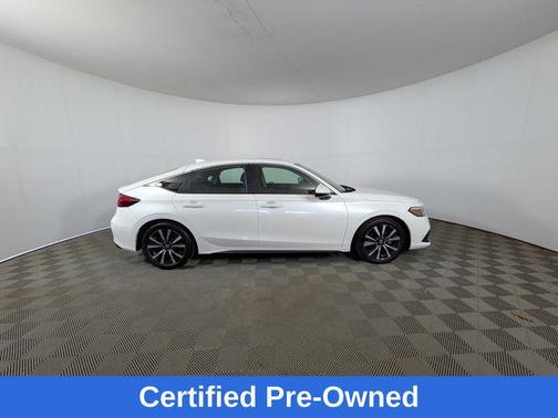 Platinum White Pearl 2023 Honda Civic EX-L