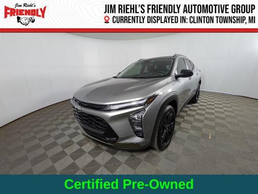 Sterling Gray Metallic 2024 Chevrolet Trax FWD ACTIV