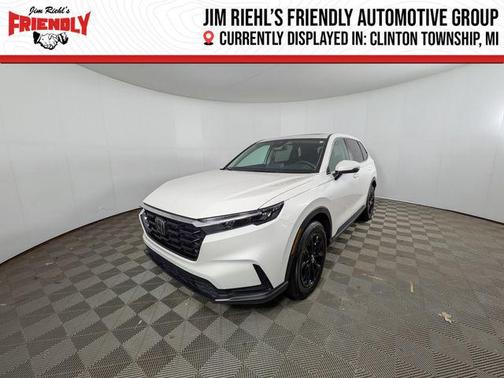 Platinum White Pearl 2023 Honda CR-V EX